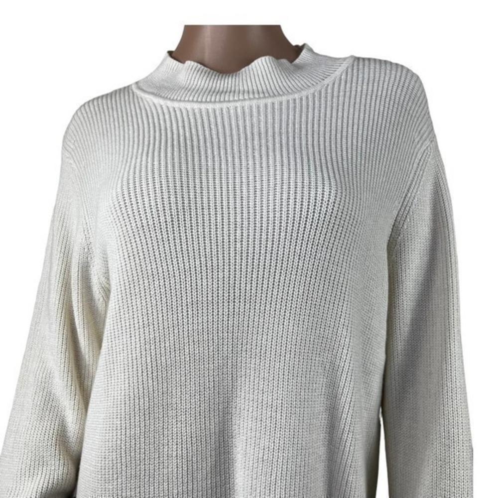 Michael Kors Women Sweater Animal Leopard Sleeve Size M - Picture 5 of 9